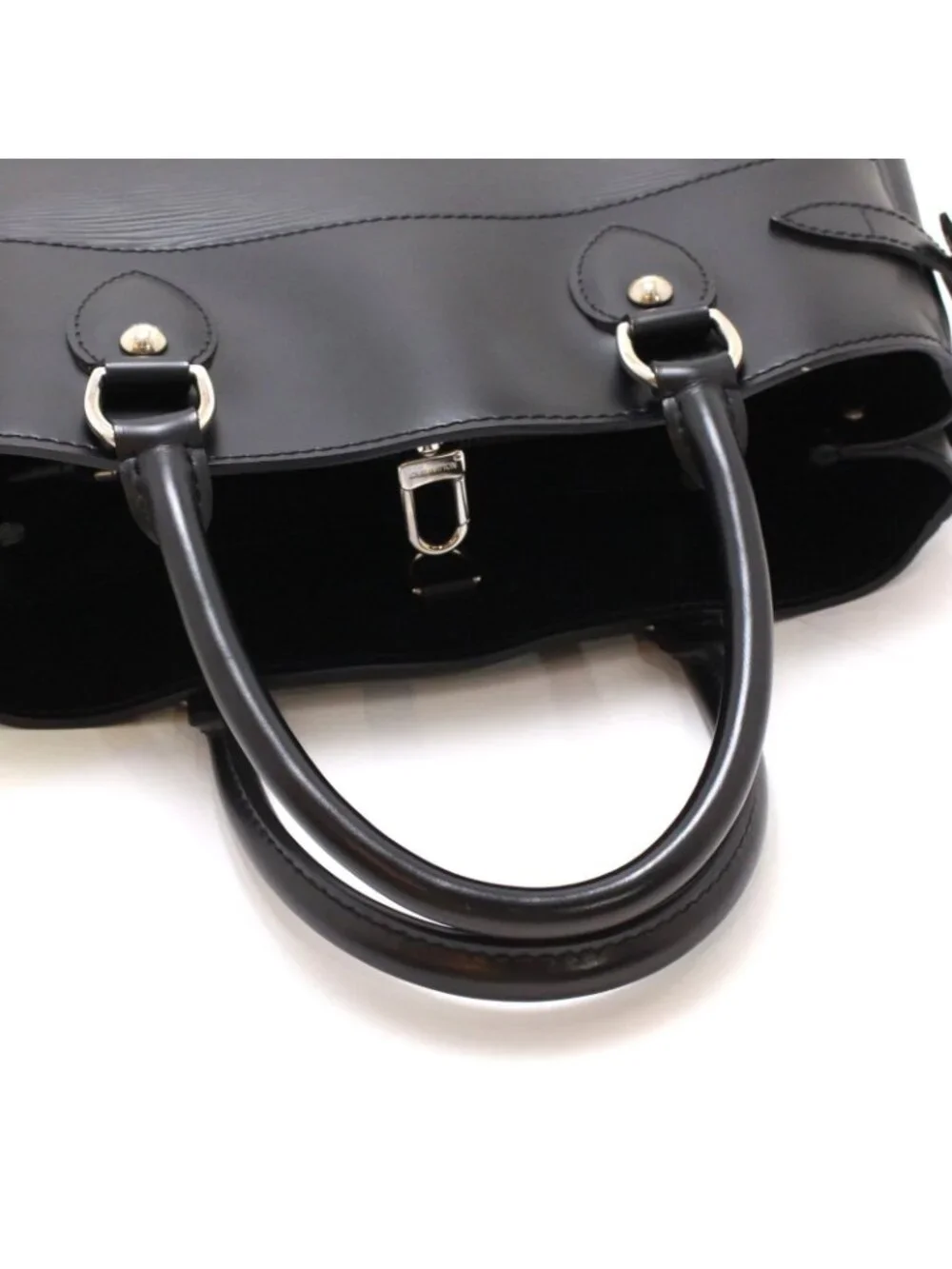 Louis Vuitton Passy PM Handbag Epi Leather Noir